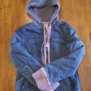 Cute horny toad warm casual jacket.